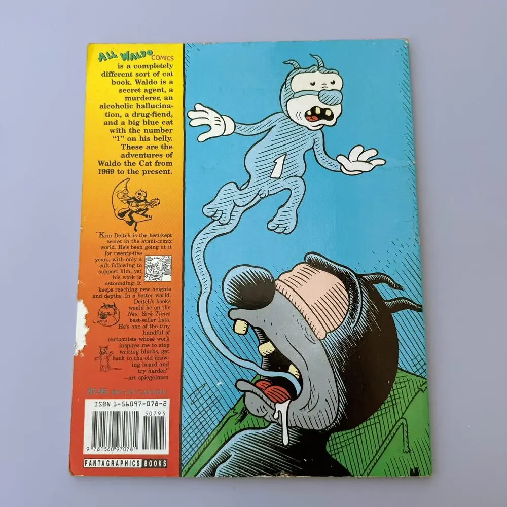 All Waldo Comics Kim Deitch Fantagraphics Books 1992 Underground Comix